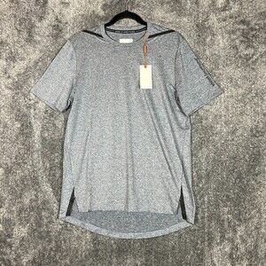 Vivint Shirt Mens Small Gray Performance Short Sleeve Crewneck Employee New